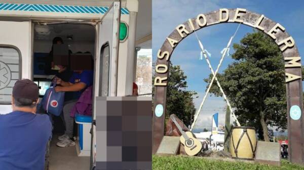 Susto en Salta: Policías salvan la vida de una beba