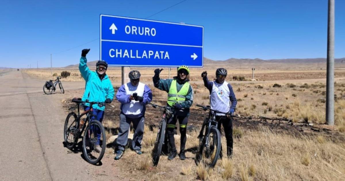 Una proeza de fe y resistencia: los salteños que peregrinan en bicicleta desde Lima están a solo 1.000 km de la meta