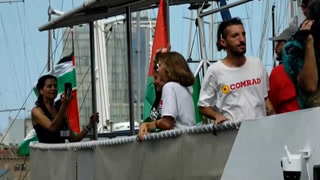Greta Thunberg zarpa desde Barcelona a Gaza en una flotilla humanitaria