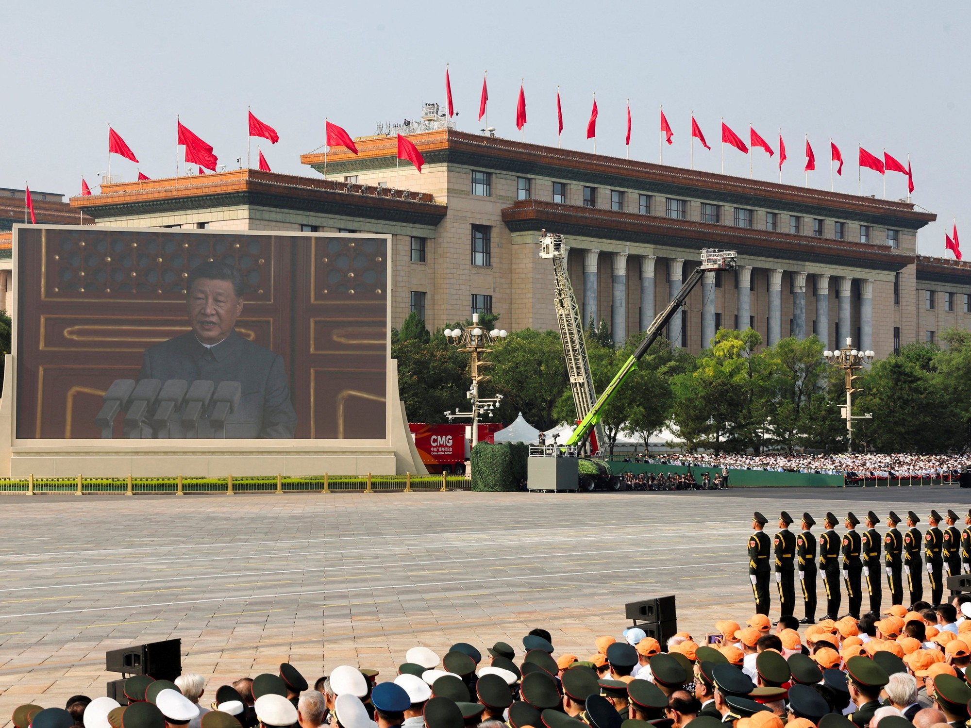 China conmemora el fin de la Segunda Guerra Mundial con un masivo desfile militar en Beijing