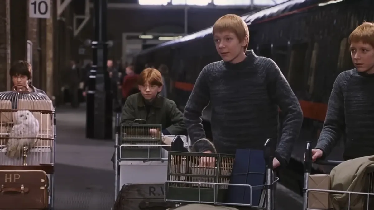 Harry Potter en acción: los Weasley se preparan para conocer a Harry