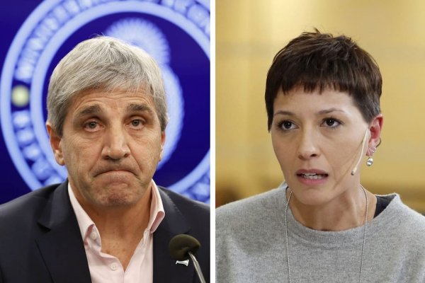 Caputo le dedicó elogios a Milei y Mayra Mendoza lo cruzó con una chicana picante